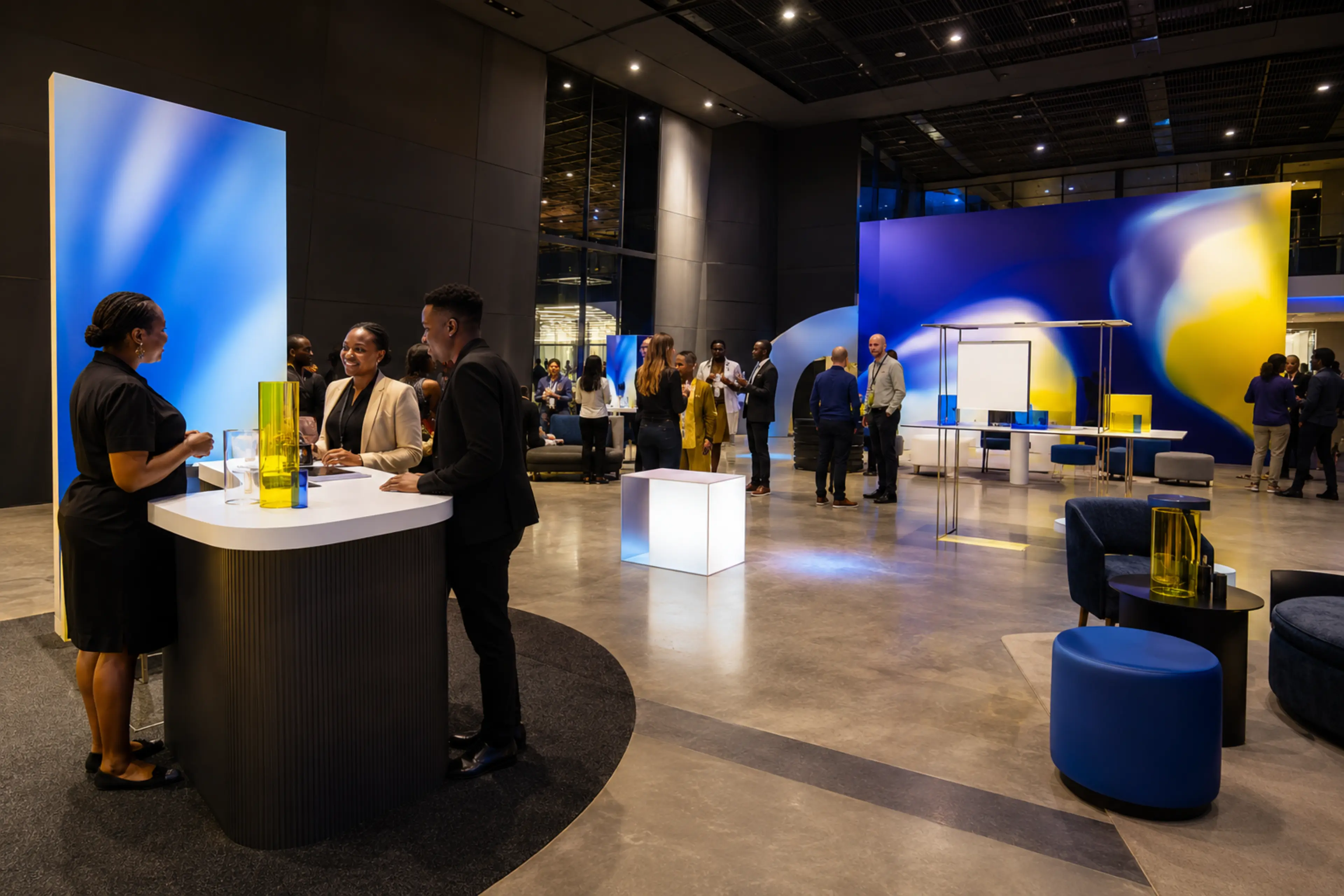 Immersive brand activation with a diverse professional audience